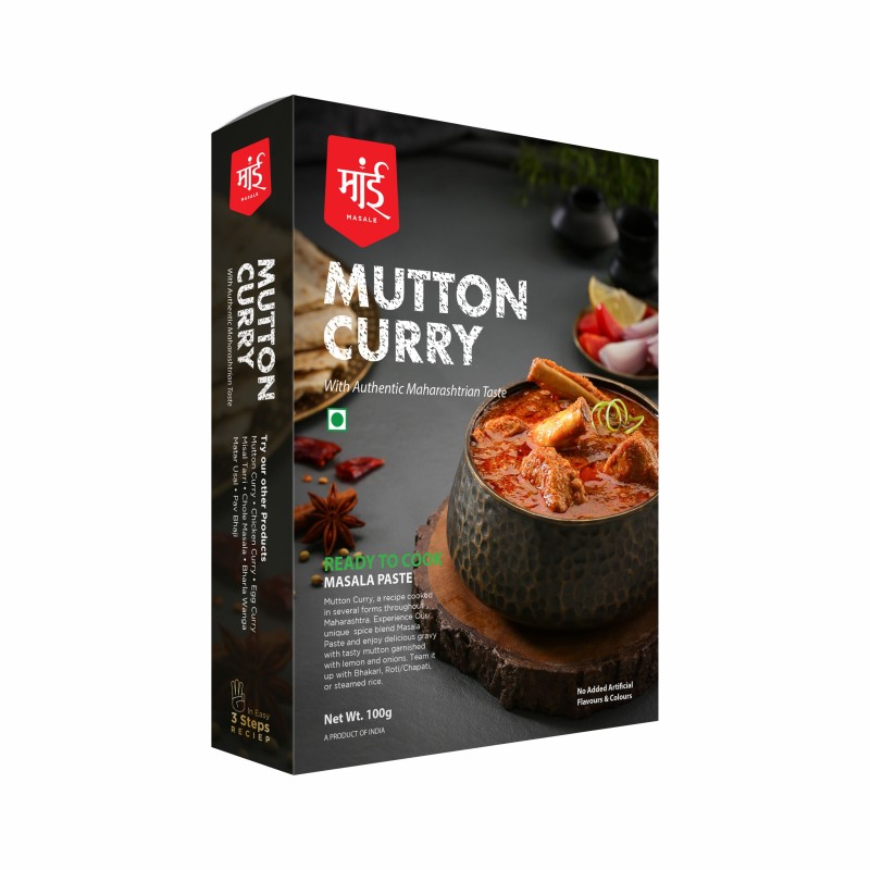 Maai Masale - Mutton Masala Curry Paste, Ready to Cook Spice Mix l Easy to Make Instant Masala Curry Paste
